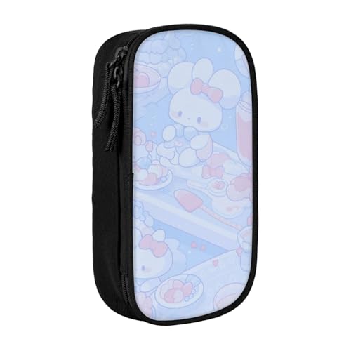 YINGD Sanrio Federmäppchen mit abnehmbarem Gurt – Oxford-Tuch mit mehreren Fächern für Stifte, Werkzeuge, Kosmetik von YINGD