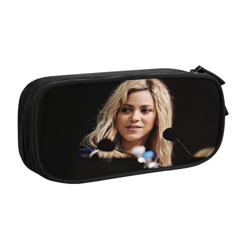 YINGD Shakira Federmäppchen, faltbar, Reise-Organizer, waschbares Oxford-Tuch für Stifte, Kabel, kleines Zubehör, mehrfarbig, Europäischer und amerikanischer Stil, Retro, modern von YINGD