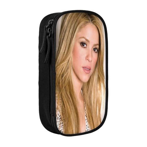 YINGD Shakira Federmäppchen für Bastelbedarf, mehrere Taschen, Reißverschluss-Organizer für Perlen, Fäden, kleine Werkzeuge, mehrfarbig, Europäischer und amerikanischer Stil, Retro, modern YINGD Shakira Federmäppchen für Bastelbedarf, mehrere Taschen, Reißverschluss-Organizer für Perlen, Fäden, kleine Werkzeuge, mehrfarbig, Europäischer und amerikanischer Stil, Retro, modern von YINGD