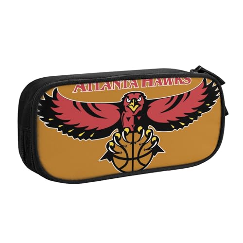 YINGD Silverhawks Federmäppchen mit RFID-blockierender Tasche – sicherer Oxford-Tuch-Organizer für Karten, Stifte, Bargeld von YINGD