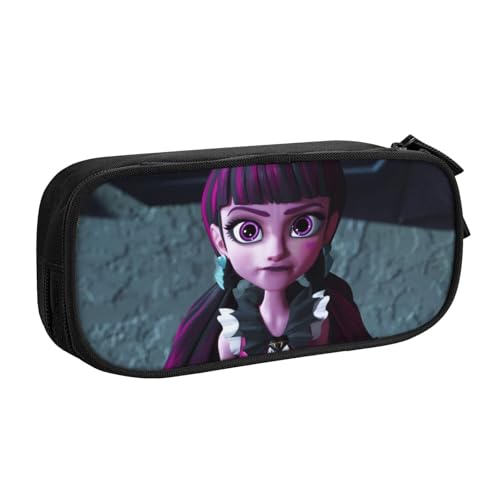 YINGD Teen Monster High Federmäppchen, wasserabweisender Stoff, schnell trocknendes Oxford-Tuch, für Outdoor-Aktivitäten und tägliches Pendeln von YINGD