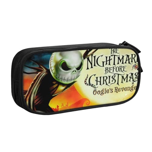 YINGD The Nightmare Before Christmas Federmäppchen, erweiterbare Aufbewahrungstasche, verstellbare Kapazität für Kunstbedarf, Tech-Ausrüstung, Toilettenartikel, mehrfarbig, Europäischer und YINGD The Nightmare Before Christmas Federmäppchen, erweiterbare Aufbewahrungstasche, verstellbare Kapazität für Kunstbedarf, Tech-Ausrüstung, Toilettenartikel, mehrfarbig, Europäischer und von YINGD