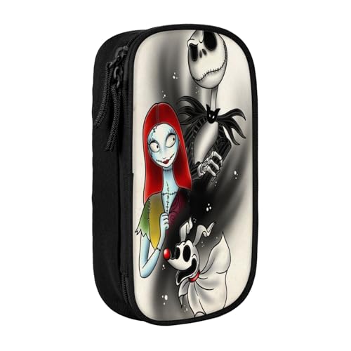 YINGD The Nightmare Before Christmas Federmäppchen, erweiterbare Aufbewahrungstasche, verstellbare Kapazität für Kunstbedarf, Tech-Ausrüstung, Toilettenartikel YINGD The Nightmare Before Christmas Federmäppchen, erweiterbare Aufbewahrungstasche, verstellbare Kapazität für Kunstbedarf, Tech-Ausrüstung, Toilettenartikel von YINGD