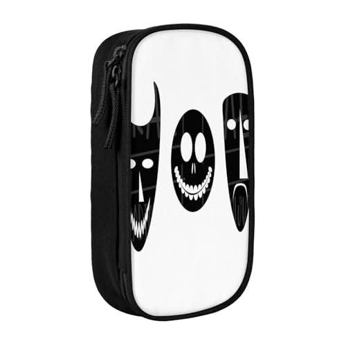 YINGD The Nightmare Before Christmas Federmäppchen, faltbar, Reise-Organizer, waschbares Oxford-Gewebe für Stifte, Kabel, kleines Zubehör, mehrfarbig, Europäischer und amerikanischer Stil, Retro YINGD The Nightmare Before Christmas Federmäppchen, faltbar, Reise-Organizer, waschbares Oxford-Gewebe für Stifte, Kabel, kleines Zubehör, mehrfarbig, Europäischer und amerikanischer Stil, Retro von YINGD