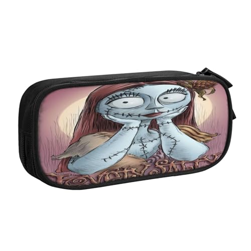 YINGD The Nightmare Before Christmas Federmäppchen für Backutensilien - Hitzebeständiges Futter für Messlöffel, Stifte, Rezeptkarten, mehrfarbig, Europäischer und amerikanischer Stil, Retro, modern YINGD The Nightmare Before Christmas Federmäppchen für Backutensilien - Hitzebeständiges Futter für Messlöffel, Stifte, Rezeptkarten, mehrfarbig, Europäischer und amerikanischer Stil, Retro, modern von YINGD