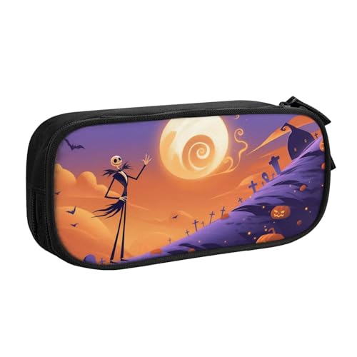 YINGD The Nightmare Before Christmas Federmäppchen für Brettspiele – kompakte Aufbewahrung für Würfel, Stifte, Punktekarten (reisefreundlich) von YINGD