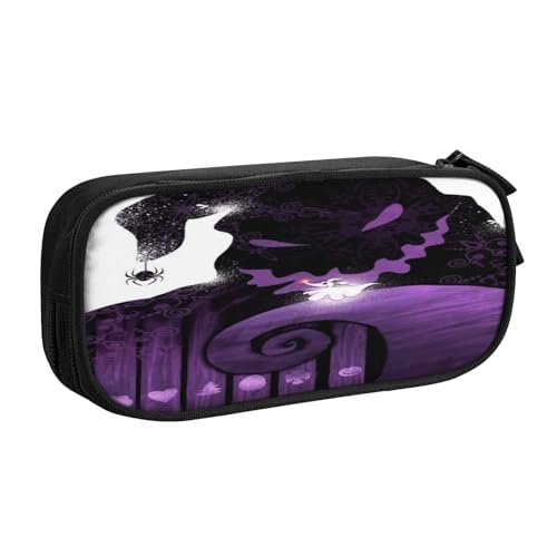 YINGD The Nightmare Before Christmas Federmäppchen für Brettspiele – kompakte Aufbewahrung für Würfel, Stifte, Punktekarten (reisefreundlich) von YINGD