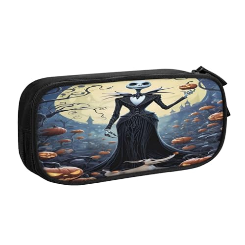 YINGD The Nightmare Before Christmas Federmäppchen für Camping-Essentials – wasserdichtes Oxford-Gewebe mit Reißverschluss für Streichhölzer, Stifte, Karten, mehrfarbig, Europäischer und YINGD The Nightmare Before Christmas Federmäppchen für Camping-Essentials – wasserdichtes Oxford-Gewebe mit Reißverschluss für Streichhölzer, Stifte, Karten, mehrfarbig, Europäischer und von YINGD