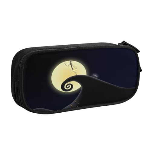 YINGD The Nightmare Before Christmas Federmäppchen für Camping-Essentials – wasserdichtes Oxford-Gewebe mit Reißverschluss für Streichhölzer, Stifte, Karten YINGD The Nightmare Before Christmas Federmäppchen für Camping-Essentials – wasserdichtes Oxford-Gewebe mit Reißverschluss für Streichhölzer, Stifte, Karten von YINGD