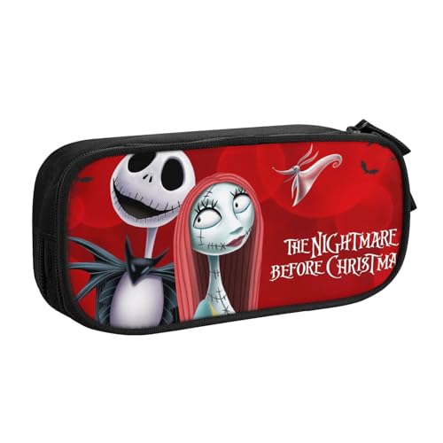 YINGD The Nightmare Before Christmas Federmäppchen für Künstler unterwegs – wasserabweisendes Oxford-Gewebe mit Pinselschlaufen und Stiftfächern YINGD The Nightmare Before Christmas Federmäppchen für Künstler unterwegs – wasserabweisendes Oxford-Gewebe mit Pinselschlaufen und Stiftfächern von YINGD