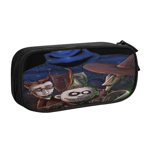 YINGD The Nightmare Before Christmas Federmäppchen für Notfall-Kits, strapazierfähige Reißverschlusstasche für Erste Hilfe, Stifte, Taschenlampen (tragbar), mehrfarbig, Europäischer und amerikanischer von YINGD