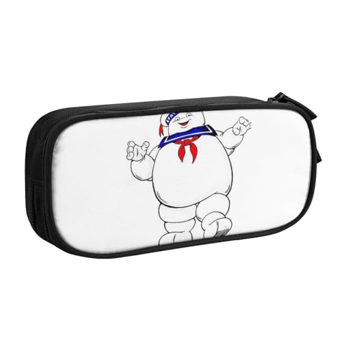 YINGD The Real Ghostbusters Federmäppchen, auslaufsicheres Inneres – Oxford-Tuch mit Reißverschluss für Tintenstifte, Lippenstifte, kleine Gegenstände, mehrfarbig, Europäischer und amerikanischer Stil von YINGD