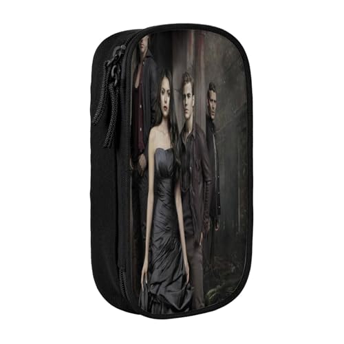 YINGD The Vam-Pire Diaries Federmäppchen für Buchliebhaber, Oxford-Tuch-Tasche mit Lesezeichenfach und Stifthalter (bereit zum Verschenken) von YINGD