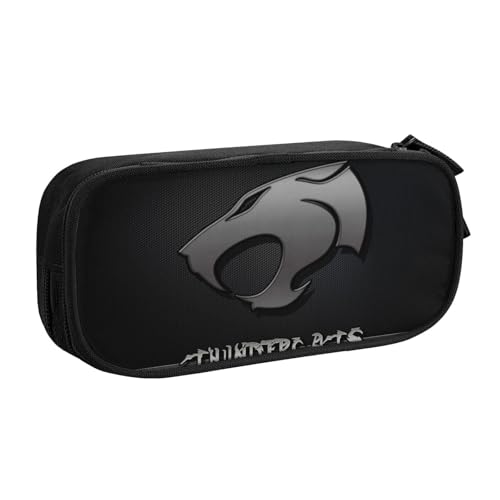 YINGD Thundercats Federmäppchen mit integriertem Spitzer – All-in-One-Aufbewahrung für Bleistifte, Radiergummis, Lineale (Schulgebrauch), mehrfarbig, Europäischer und amerikanischer Stil, Retro von YINGD