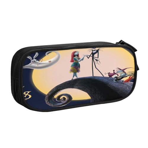 YINGD Vaporwave Federmäppchen für Nymphensittiche, Dinosaurier-Doodle, kreatives Federmäppchen, Papageien, Vogel, Haustiere, für Mädchen und Jungen, großes Büro, mehrfarbig, Europäischer und von YINGD