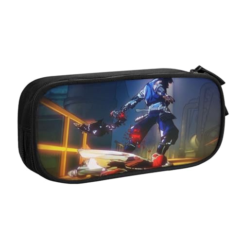 Yaiba Federmäppchen mit Klett-Patch-Panel – personalisierbares Emblem-Design für Schulen, Teams, Veranstaltungen von YINGD