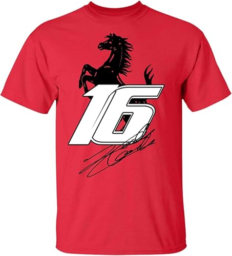 Charles Leclerc 16 Sport 2019 Grand Prix Signature T-Shirt red Charles Leclerc 16 Sport 2019 Grand Prix Signature T-Shirt red von YINGLIAOO