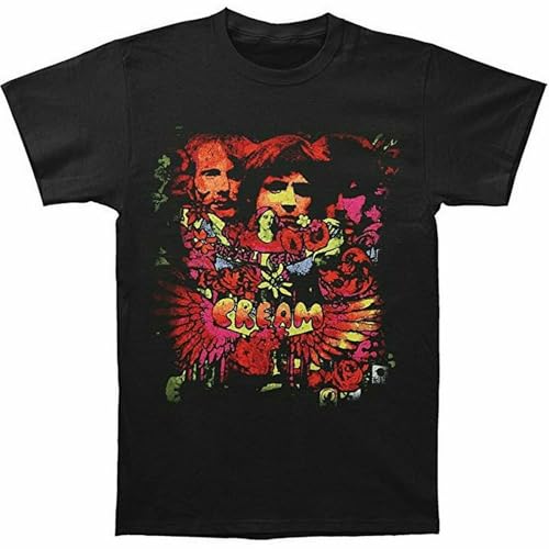 Cream Disraeli Gears Soft Slim Fit T-Shirt New S M L XL XXL Band Shirt Black Cream Disraeli Gears Soft Slim Fit T-Shirt New S M L XL XXL Band Shirt Black von YINGLIAOO