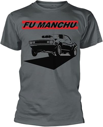 Fu Manchu 'Muscle Car' T-Shirt Dark Grey Dark Grey Fu Manchu 'Muscle Car' T-Shirt Dark Grey Dark Grey von YINGLIAOO