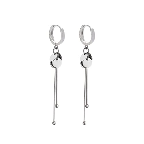 YINGQI Kreolen aus 925er-Sterlingsilber, rund, für Damen, Modeschmuck, Geschenke von YINGQI