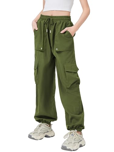 YINGWIN Cargohose Damen Mehrfarbige Arbeitshose Y2k Techwear Hose Goth Punk Cargo Hosen Rave Hose Gothic Kleidung Damen von YINGWIN