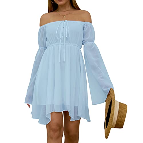 YINGWIN Piratenkostüm Damen Kleider Chiffonkleid Damen Off Shoulder Kleid Strandkleid Party Karneval Kostüm Piratin Kostüm Freizeitkleid Gebauschtes Rüschenkleid YINGWIN Piratenkostüm Damen Kleider Chiffonkleid Damen Off Shoulder Kleid Strandkleid Party Karneval Kostüm Piratin Kostüm Freizeitkleid Gebauschtes Rüschenkleid von YINGWIN
