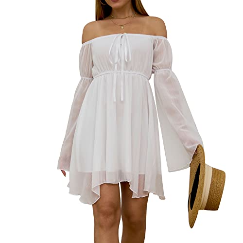 YINGWIN Piratenkostüm Damen Kleider Chiffonkleid Damen Off Shoulder Kleid Strandkleid Party Karneval Kostüm Piratin Kostüm Freizeitkleid Gebauschtes Rüschenkleid YINGWIN Piratenkostüm Damen Kleider Chiffonkleid Damen Off Shoulder Kleid Strandkleid Party Karneval Kostüm Piratin Kostüm Freizeitkleid Gebauschtes Rüschenkleid von YINGWIN