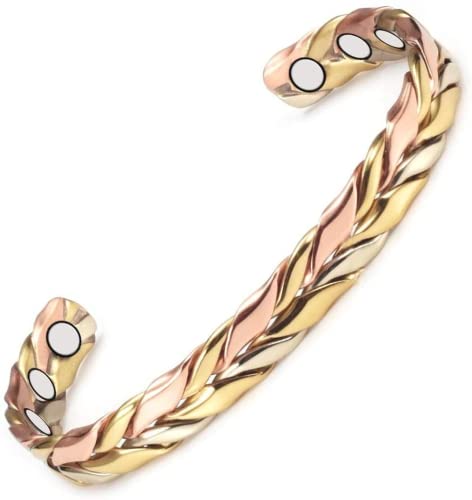 YINOX Armband Geflochtenes Magnetarmband Herren Damen Armband 6 Zoll Mode Valentinstag von YINOX