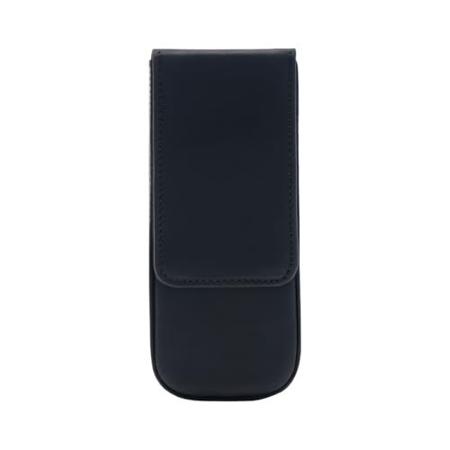 YISENJEE Kugelschreiber Etui Handgemachte Stiftebox Aus Rindslederimitat Mit Magnetischer Schublade - Schwarz YISENJEE Kugelschreiber Etui Handgemachte Stiftebox Aus Rindslederimitat Mit Magnetischer Schublade - Schwarz von YISENJEE