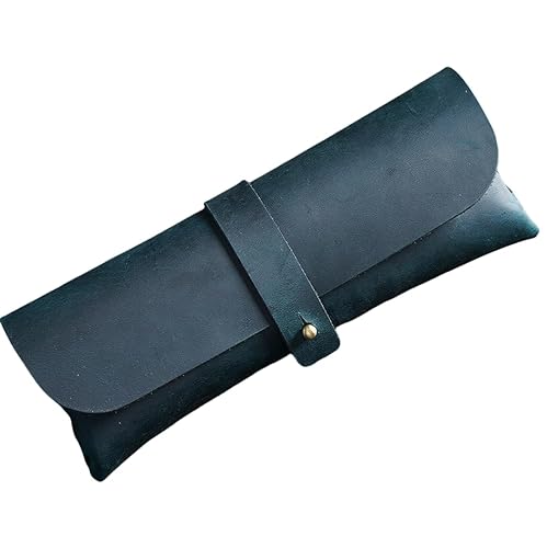 YISENJEE Leder-Stiftetui 210mm * 80mm Mehrfarbige Nachahmung Rindsleder Große Kapazität Bleistift Fall Schreibwaren Box Werkzeug Aufbewahrungstasche - Blau YISENJEE Leder-Stiftetui 210mm * 80mm Mehrfarbige Nachahmung Rindsleder Große Kapazität Bleistift Fall Schreibwaren Box Werkzeug Aufbewahrungstasche - Blau von YISENJEE
