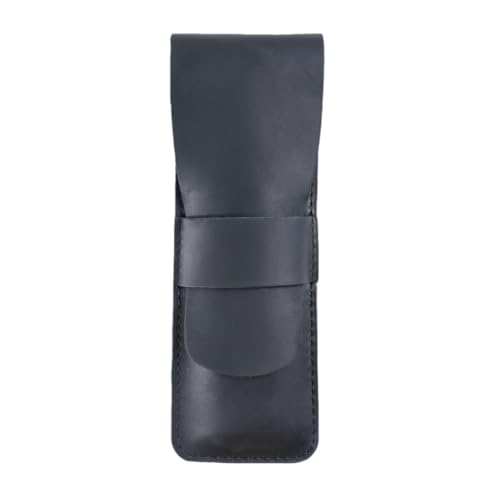 YISENJEE Leder-Stiftetui 5,8 cm * 17,0 cm Imitation Rindsleder Stift Tasche Handgemachte Stift Fall Lagerung Tasche-Schwarz YISENJEE Leder-Stiftetui 5,8 cm * 17,0 cm Imitation Rindsleder Stift Tasche Handgemachte Stift Fall Lagerung Tasche-Schwarz von YISENJEE