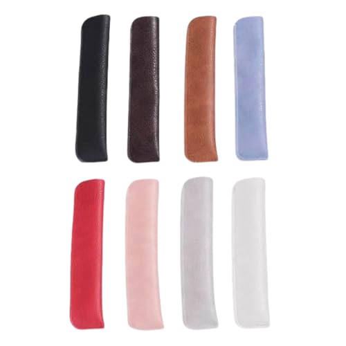 YISENJEE Stifthülle Stifte Etui Einfarbige Stifttasche, Kugelschreiber-Aufbewahrungsetui, Füllfederhalter-Schutzhülle – Mehrfarbig, 8 Stück YISENJEE Stifthülle Stifte Etui Einfarbige Stifttasche, Kugelschreiber-Aufbewahrungsetui, Füllfederhalter-Schutzhülle – Mehrfarbig, 8 Stück von YISENJEE