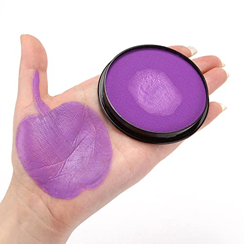 YIWEOG Gesichts- und Körperbemalung auf Wasserbasis Make-up-Malerei Pigment Sicher ungiftig hypoallergen Gesichtsfarbe leicht zu reinigen für Kinder Erwachsene Halloween Cosplay Kostüm Party Festival von YIWEOG