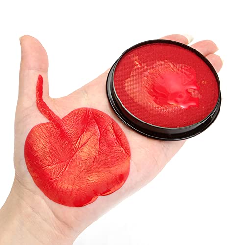 YIWEOG Gesichts- und Körperbemalung auf Wasserbasis Make-up-Malerei Pigment Sicher ungiftig hypoallergen Gesichtsfarbe leicht zu reinigen für Kinder Erwachsene Halloween Cosplay Kostüm Party Festival von YIWEOG