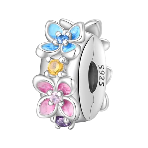 YIXUAN Blumen Stopper Und Clip CharmKompatibel mit Pandora Armbändern 925er Silber Perlen ideal als Schmuckgeschenk für Frauen Perfekt für Muttertage Reisen Jubiläen oder besondere Anlässe YIXUAN Blumen Stopper Und Clip CharmKompatibel mit Pandora Armbändern 925er Silber Perlen ideal als Schmuckgeschenk für Frauen Perfekt für Muttertage Reisen Jubiläen oder besondere Anlässe von YIXUAN