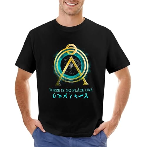 YIYIQI There-is-No-Place-Like-Home-Vintage-T-Shirt-Stargate-T-Shirt-Sports-Fans-Plus-Size von YIYIQI