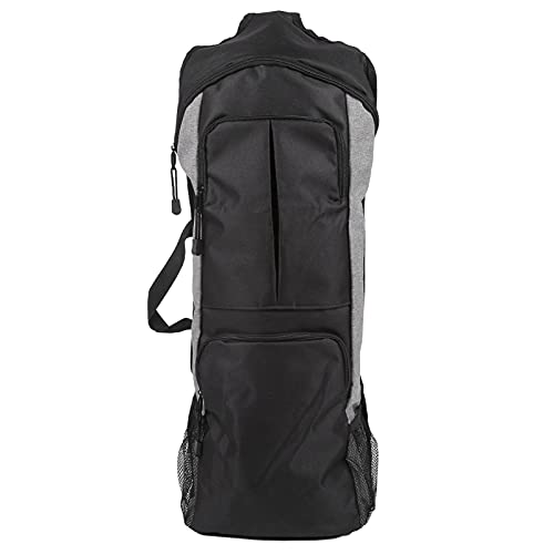 YIZISECCE Yogamatte Aufbewahrung Tasche Multifunktional großer Taschenspeicher für Fitness Sportler und Frauen schwarz YIZISECCE Yogamatte Aufbewahrung Tasche Multifunktional großer Taschenspeicher für Fitness Sportler und Frauen schwarz von YIZISECCE