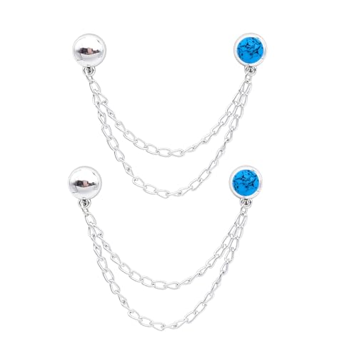 2pcs Magnethose Manschettenklammern Kopftuch Pin Magnetnadel Ohne Brosche Hijab Pin Säsche Förderer T Shirt Kürzung Ohne Nähkleidung Magnete Für Hemd von YIZITU