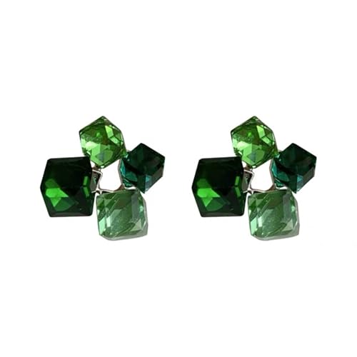 Anspruchsvolle quadratische Kristall-Ohrstecker für Damen, bequeme geometrische Ohrringe, Accessoires, stilvolles Hochzeitszubehör, Kristall-Ohrstecker, Einheitsgröße, Wie beschrieben, Wie beschrieben Anspruchsvolle quadratische Kristall-Ohrstecker für Damen, bequeme geometrische Ohrringe, Accessoires, stilvolles Hochzeitszubehör, Kristall-Ohrstecker, Einheitsgröße, Wie beschrieben, Wie beschrieben von YIZITU