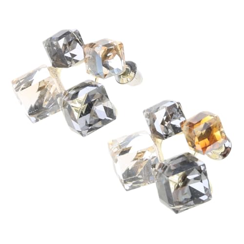 Anspruchsvolle quadratische Kristall-Ohrstecker für Damen, bequeme geometrische Ohrringe, Accessoires, stilvolles Hochzeitszubehör, Kristall-Ohrstecker, Einheitsgröße, Wie beschrieben, Wie beschrieben Anspruchsvolle quadratische Kristall-Ohrstecker für Damen, bequeme geometrische Ohrringe, Accessoires, stilvolles Hochzeitszubehör, Kristall-Ohrstecker, Einheitsgröße, Wie beschrieben, Wie beschrieben von YIZITU