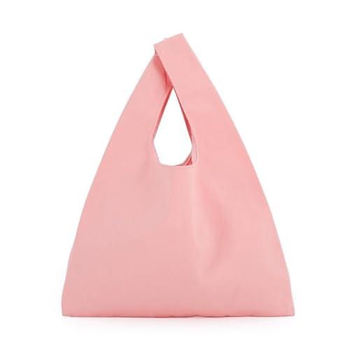 CanvasTote Bag Vielseitige Shopper Casual Handtasche Große Kapazität Japanischer Stil Schultertasche für Frauen Mode Hobo Taschen, rose von YIZITU