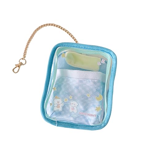 Cartoon Design PVC Transparent Aufbewahrungstasche Leichte Klare Display Taschen Praktisch Für Mädchen Kinder Täglich Trendige Transparente Tasche Für Kinder von YIZITU