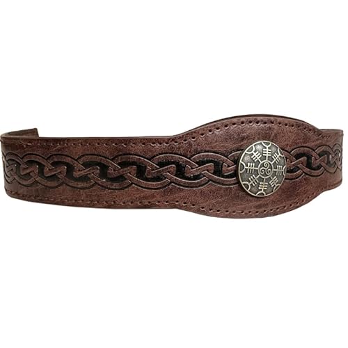 Cosplay Haarband Mittelalter Haarband Cosplay Geprägt Stirnband für Männer Cosplay Haarband Mittelalter Haarband Cosplay Geprägt Stirnband für Männer von YIZITU