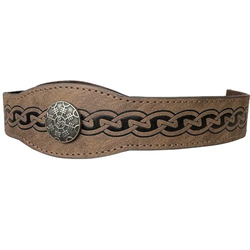 Cosplay Haarband Mittelalter Haarband Cosplay Geprägt Stirnband für Männer Cosplay Haarband Mittelalter Haarband Cosplay Geprägt Stirnband für Männer von YIZITU