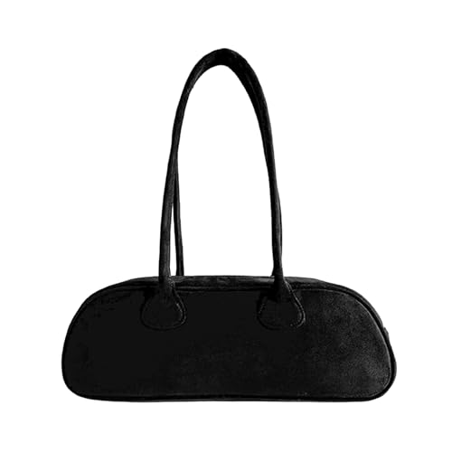 Damen Achseltasche Große Kapazität Handtasche Herbst Schulter Koreanische Stile Unterarm Shopping Dating Frauen Schulter Koreanische Stile Achsel Handtasche All-Matching Achsel-Handtasche, Schwarz von YIZITU