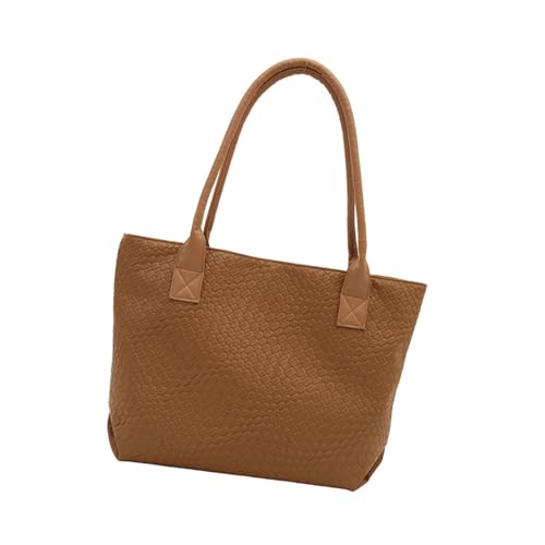 Damen Unterarm-Umhängetasche mit geräumigem Innenraum und bequemem Riemen, lässige Handtasche für Komfort und Stil, Unterarmtasche, khaki, One Size von YIZITU
