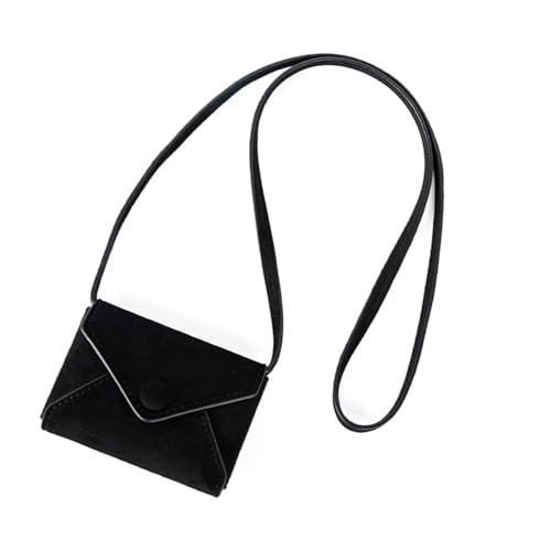 Damentasche, einfarbig, quadratisch, kleine Halskette, stilvolle Schultertasche, trendiger Kartenhalter für Reisen, den täglichen Gebrauch, einfarbig, Hüfttasche für Damen, kleine Halskette, stilvolle von YIZITU