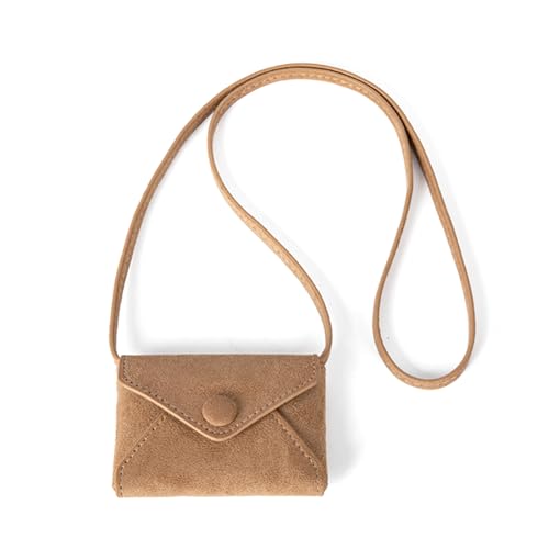 Damentasche, einfarbig, quadratisch, kleine Halskette, stilvolle Schultertasche, trendiger Kartenhalter für Reisen, den täglichen Gebrauch, einfarbig, Hüfttasche für Damen, kleine Halskette, stilvolle von YIZITU