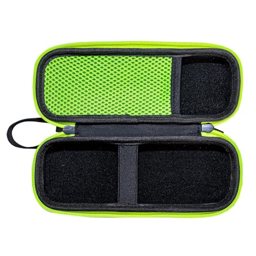 Dünner Reise-Organizer, kratzt nicht im Inneren, leicht, einfach zu transportieren, Aufbewahrungstasche, kleiner Rasierer, Tragetasche für Rasierer, luxuriöses Samtfutter, Pflegeset von YIZITU