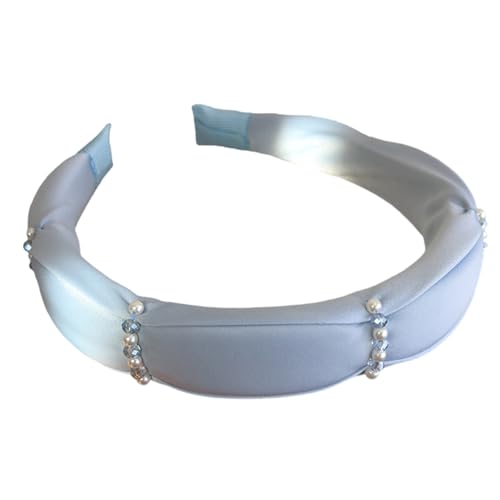 Einzigartige Perlen-Stirnbänder für Damen, bequemer Stoff, für den täglichen Gebrauch, Stirnbänder für Partys, Abschlussbälle und Fotoshootings von YIZITU